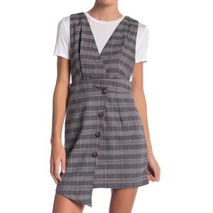 Never Worn Plaid V-Neck Dress